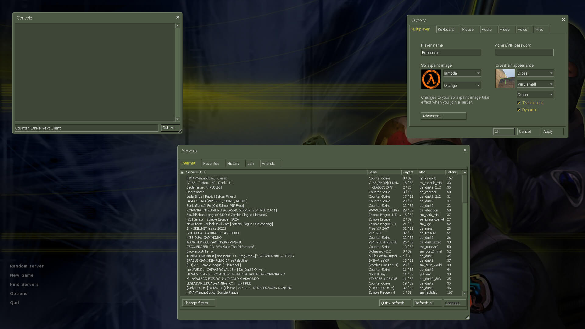 CSGo Background Menu [Counter-Strike 1.6] [Mods]