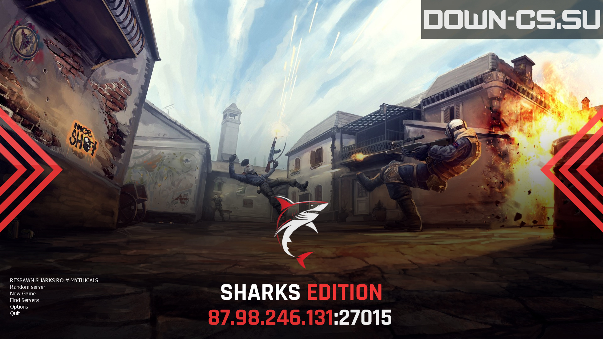 Download CS 1.6 Sharks Edition